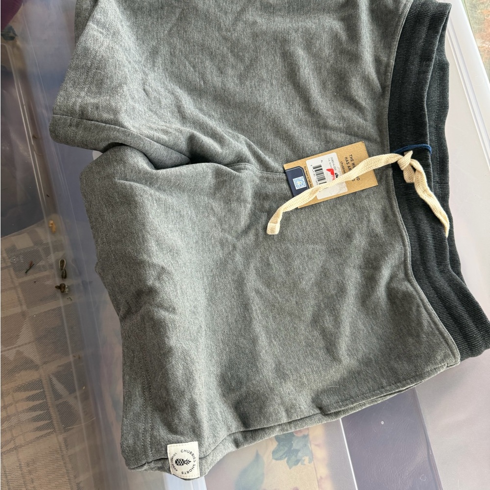 Chubbies Gray and Black Casual Shorts